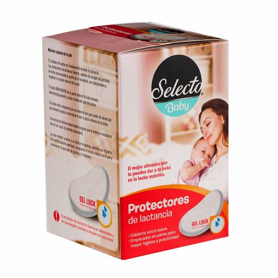 Selecto protector de lactancia baby (paquete 24 piezas)
