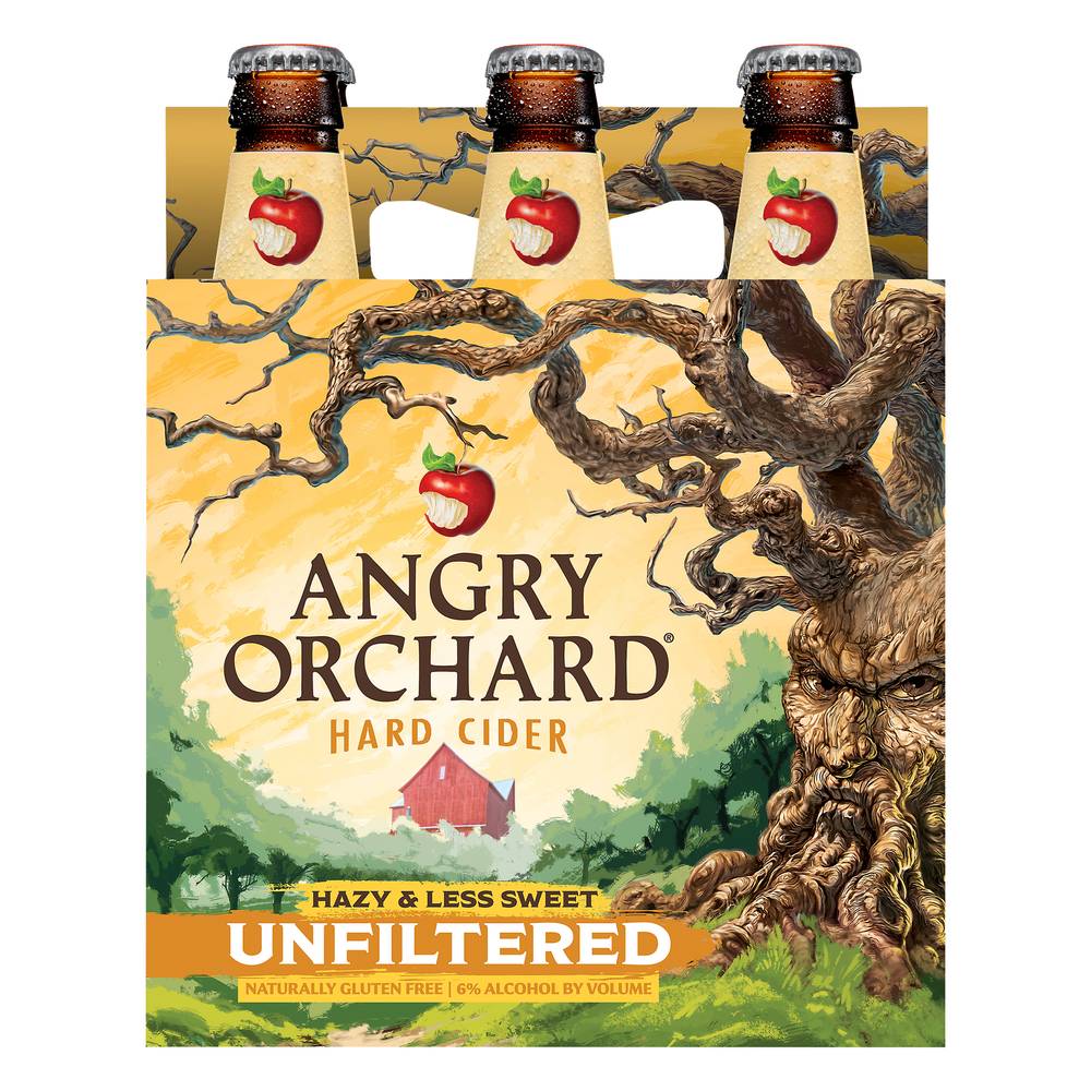 Angry Orchard Crisp Apple Hard Cider (6 ct, 12 fl oz)