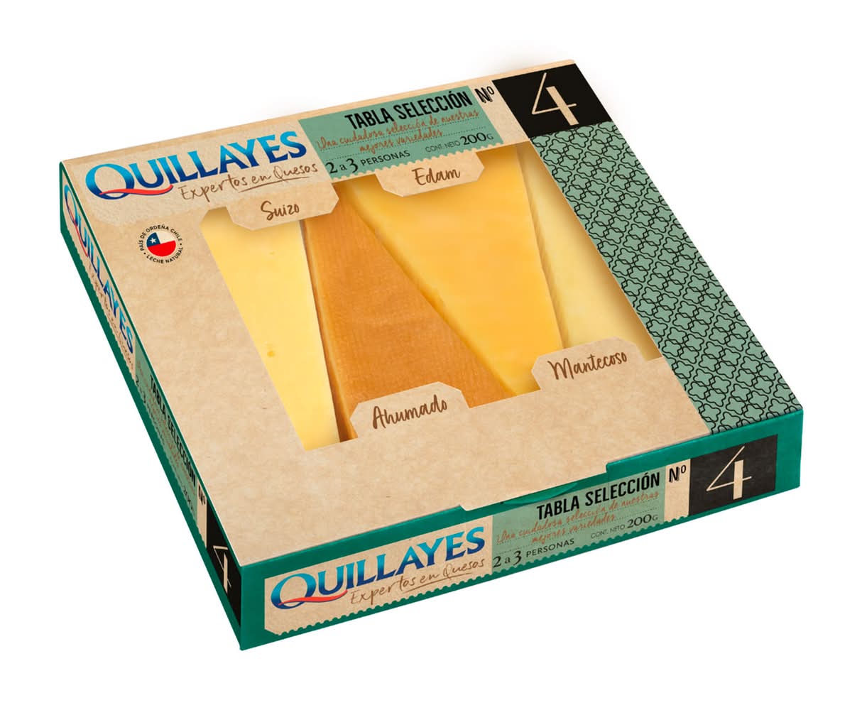 Quillayes · Tabla de quesos selección n°4 (200 g)
