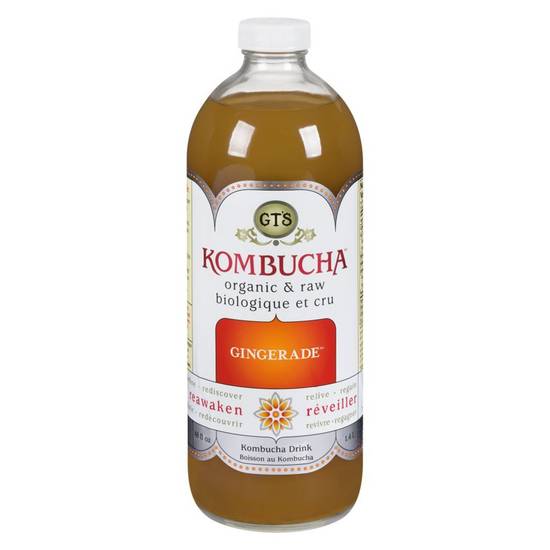 Gt's Kombucha Gingerade Organic & Raw Kombucha Drink (1.40 L)