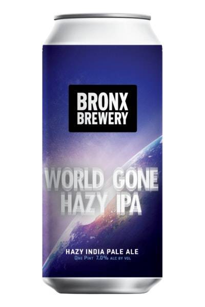 Bronx Brewery World Gone Hazy (4 pack, 16 fl oz)