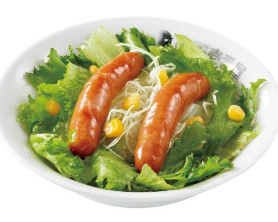 ソーセージ（2本）サラダ（セット） Sausage (2 pieces) salad (set)