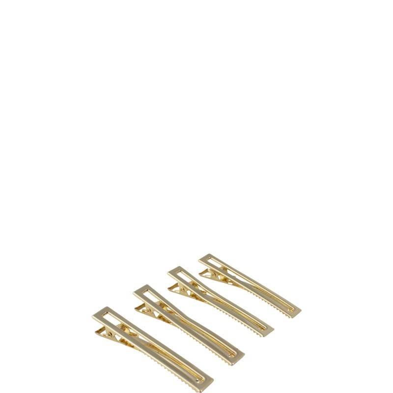 Adorn by Mae Alligator Clips 4s Gold