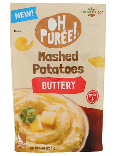 Oh Puree! Buttery Mashed Potatoes