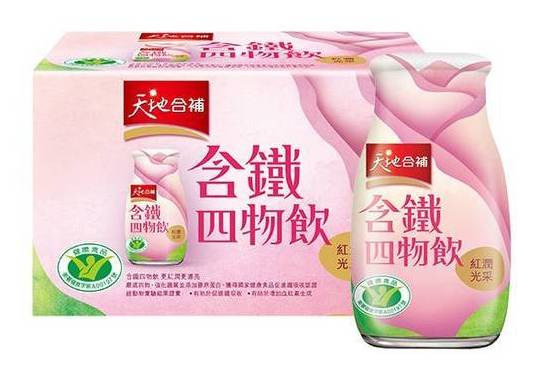 天地合補玫瑰四物飲-含鐵 120ml*6入