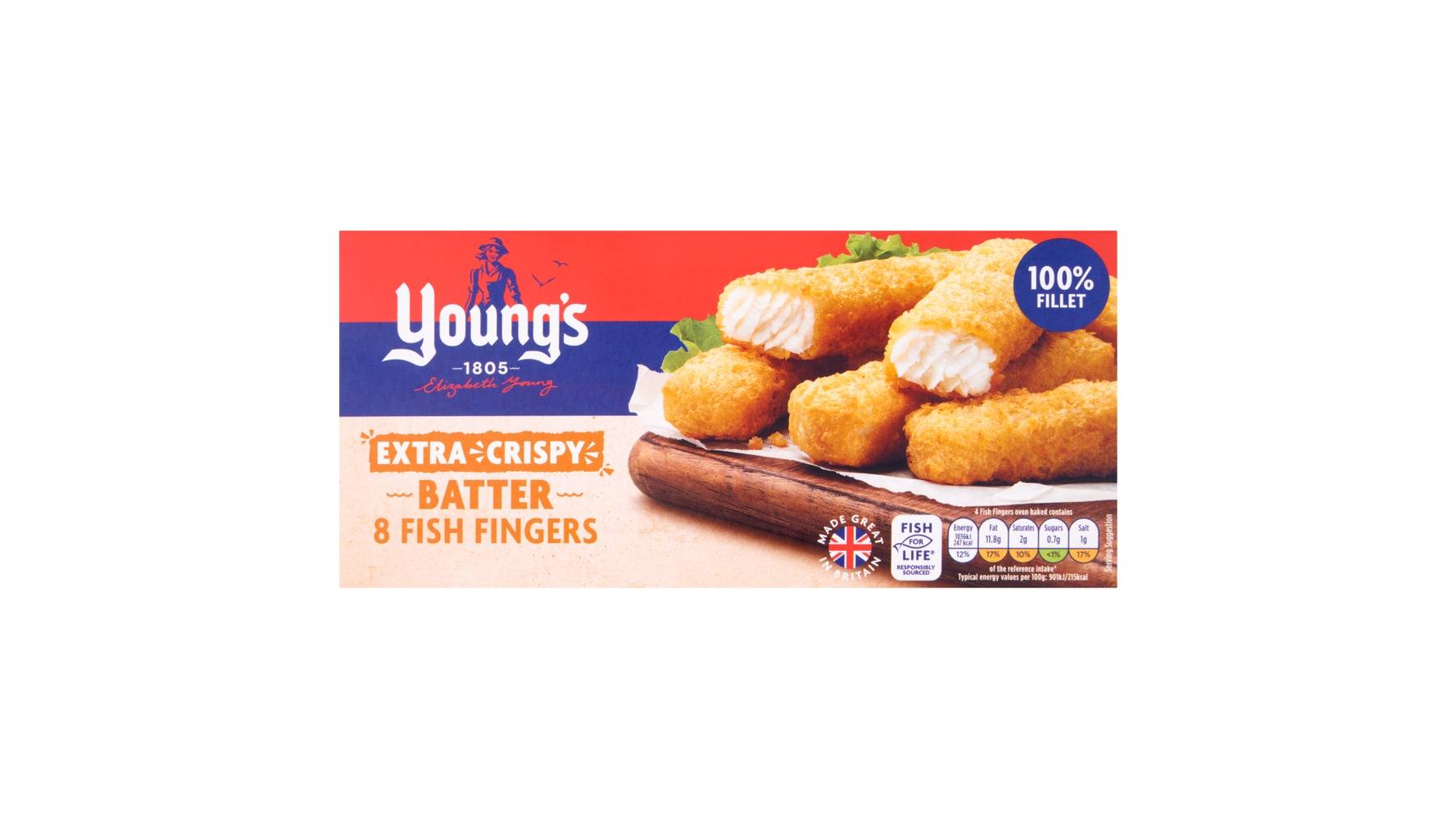 Young's Extra Crispy Batter Fish Fingers