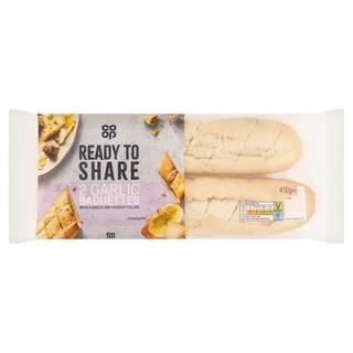 Co-op Garlic Baguettes (2 pack)