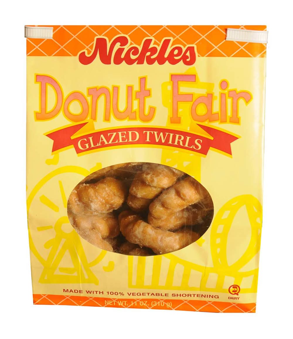 Nickles Glazed Donut Fairs Twirls (11 oz)