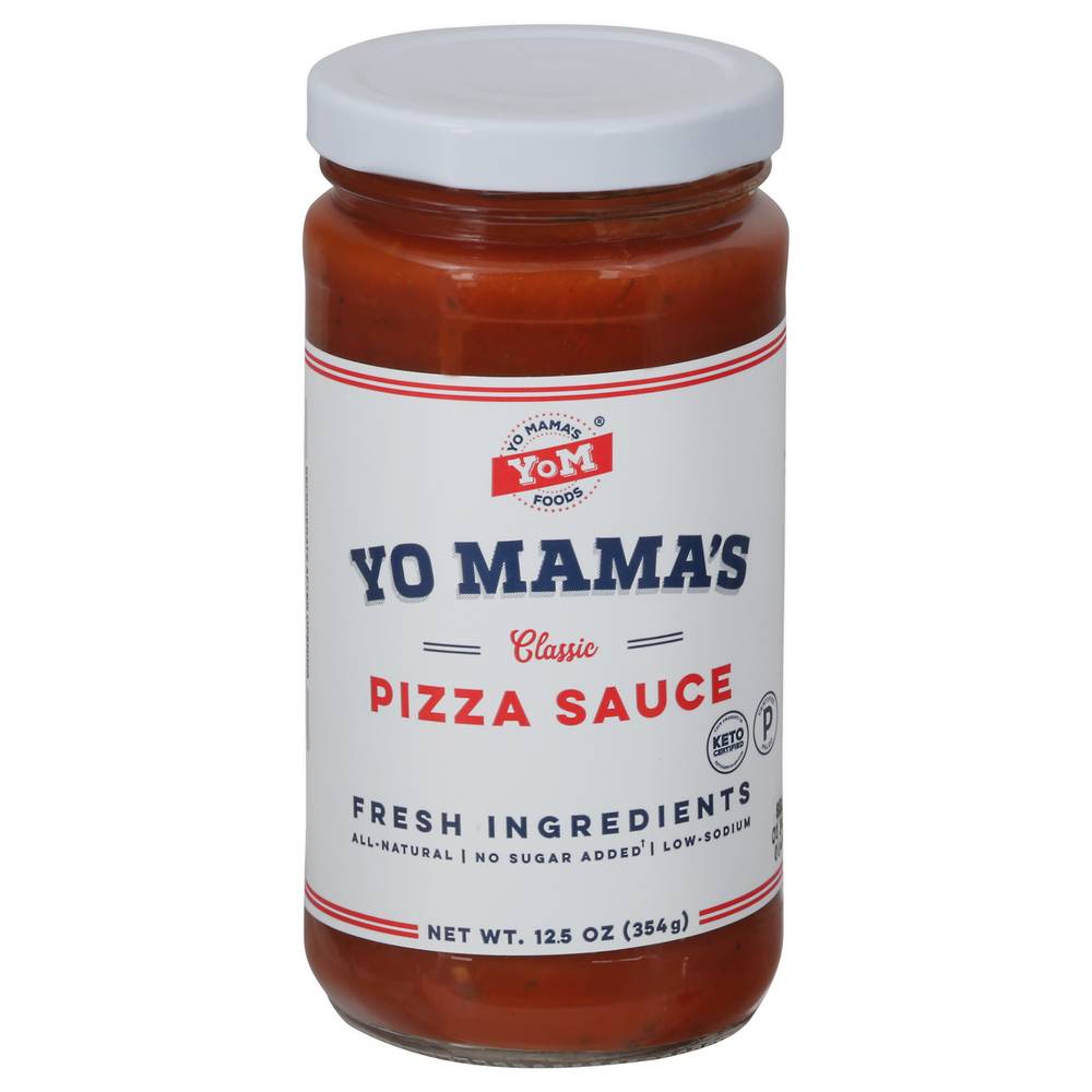 Yo Mama's Classic Pizza Sauce (12.5 oz)