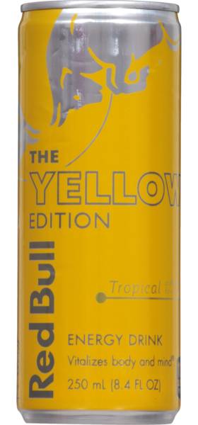 Red Bull Yellow Edition Energy Drink 8.4oz