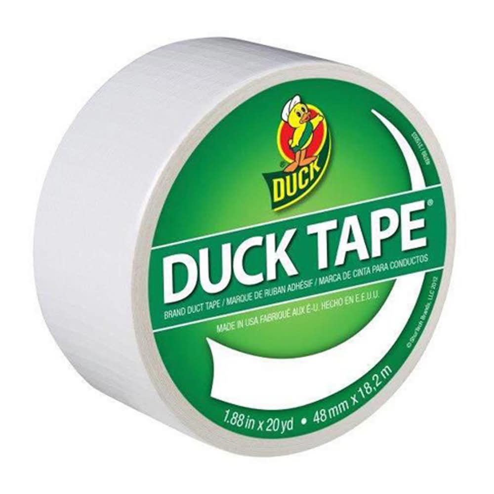 Duck Tape, 1.88 in x 20 yd, White