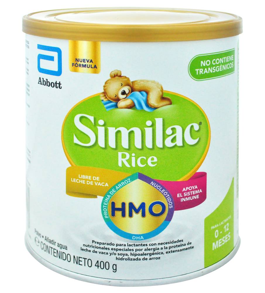 Similac RICE HMO 0-12MESES LATA*400G