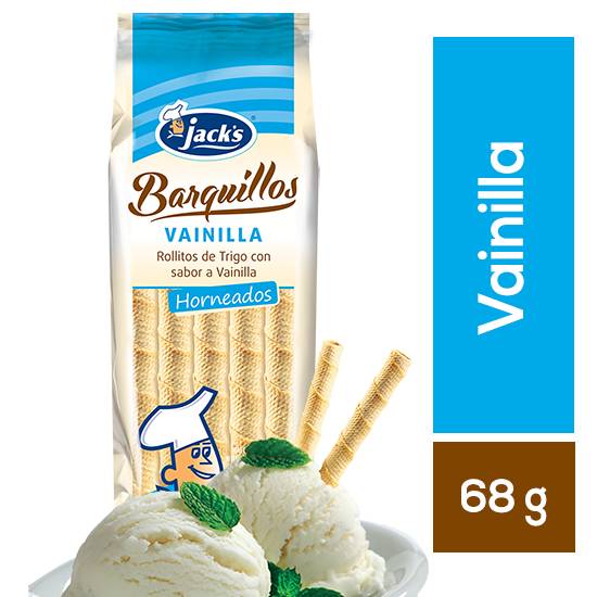 Jack's barquillos de vainilla (68 g)