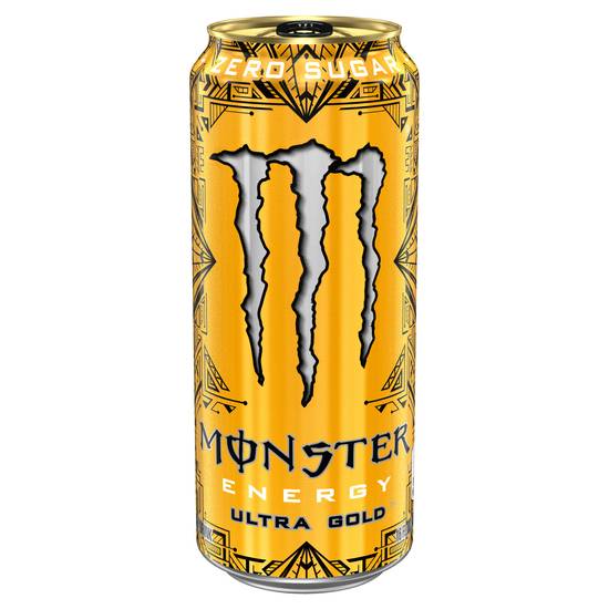 Order Monster Energy Drink Zero Sugar Ultra Gold (16 oz) food online from Rite Aid store, Shawnee on bringmethat.com