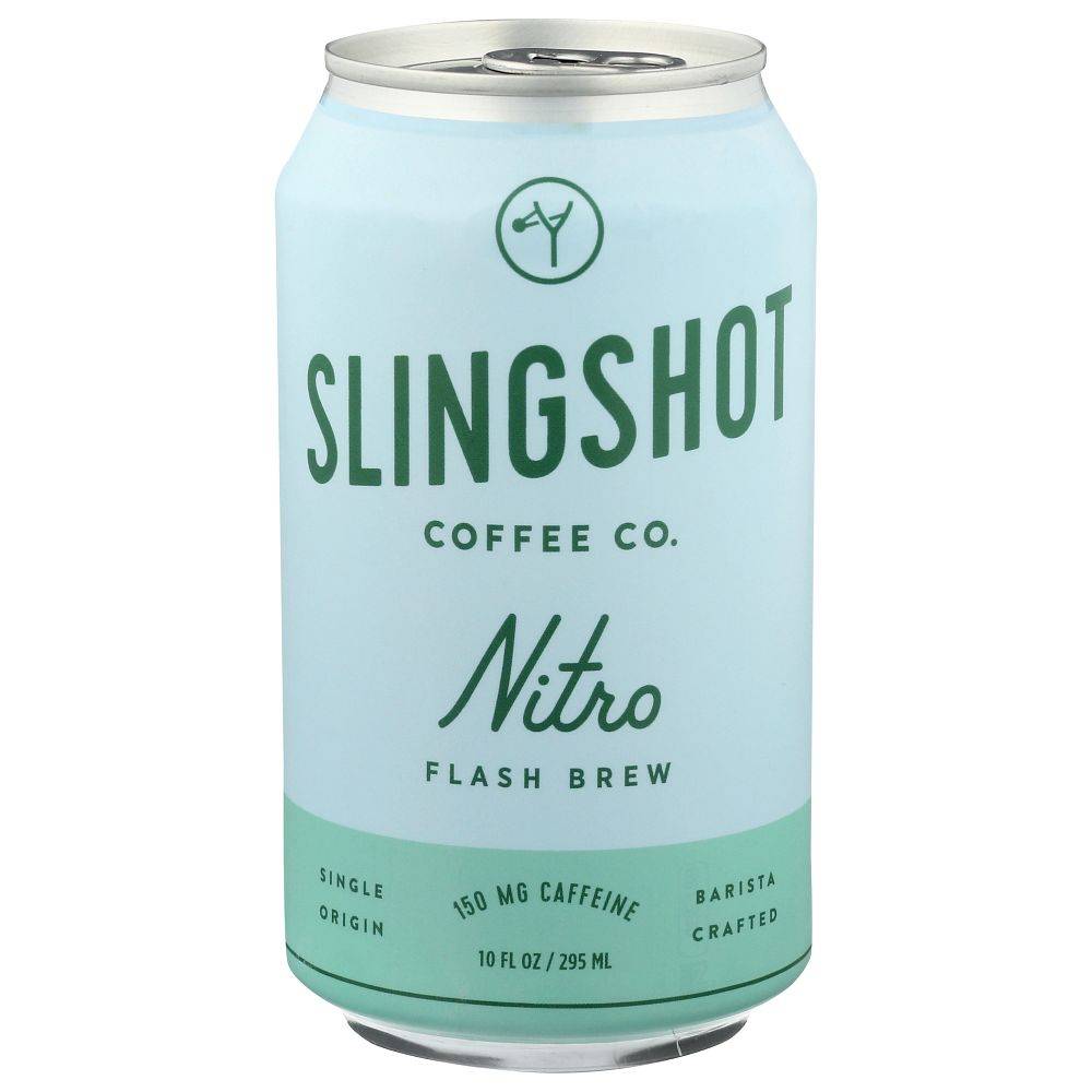 Slingshot Coffee Co. Nitro Flash Brew Coffee (10 fl oz)