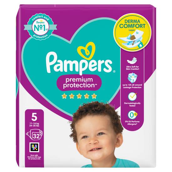 Pampers Premium Protection Essential pack Nappies