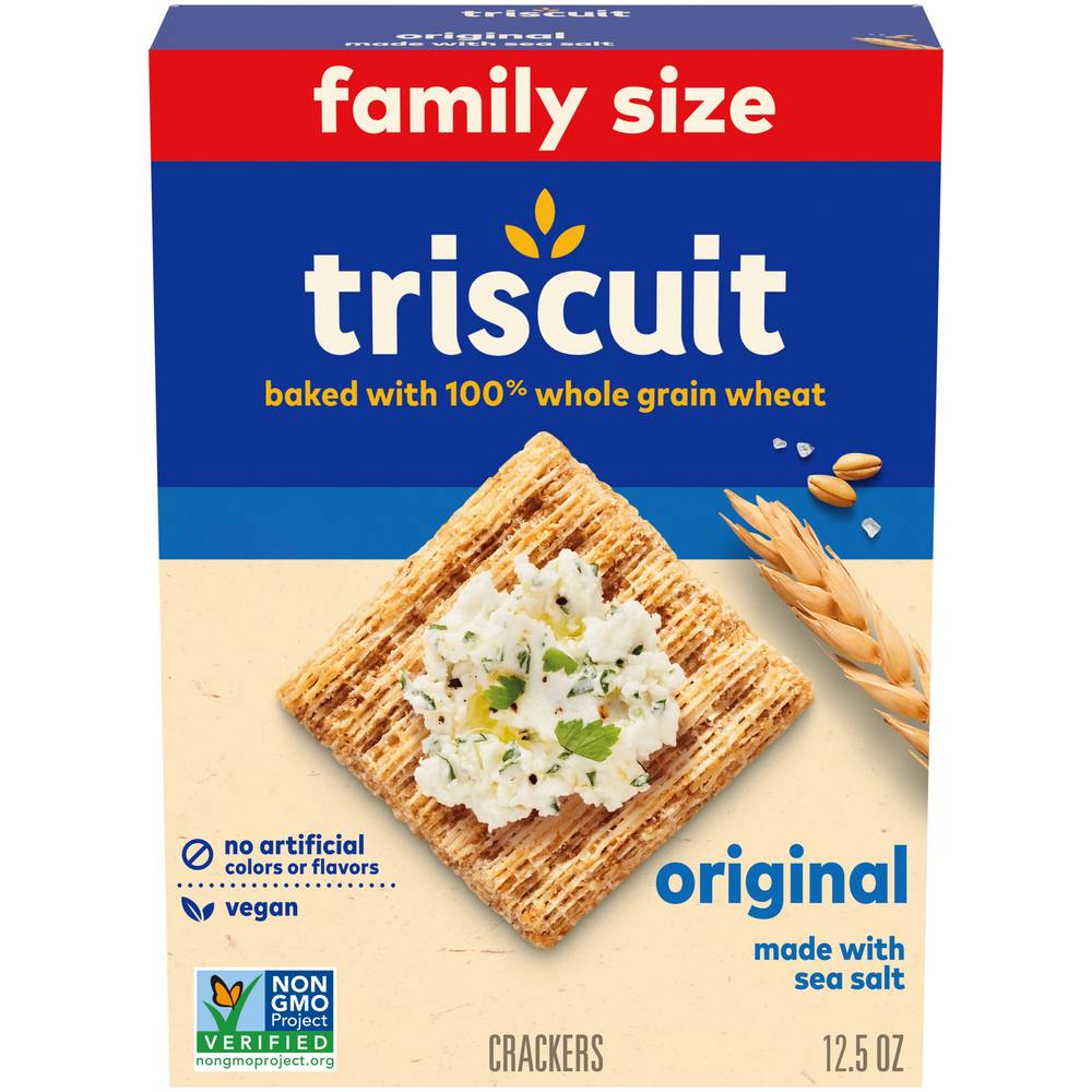 Triscuit Original Whole Grain Wheat Crackers (12.5 oz)