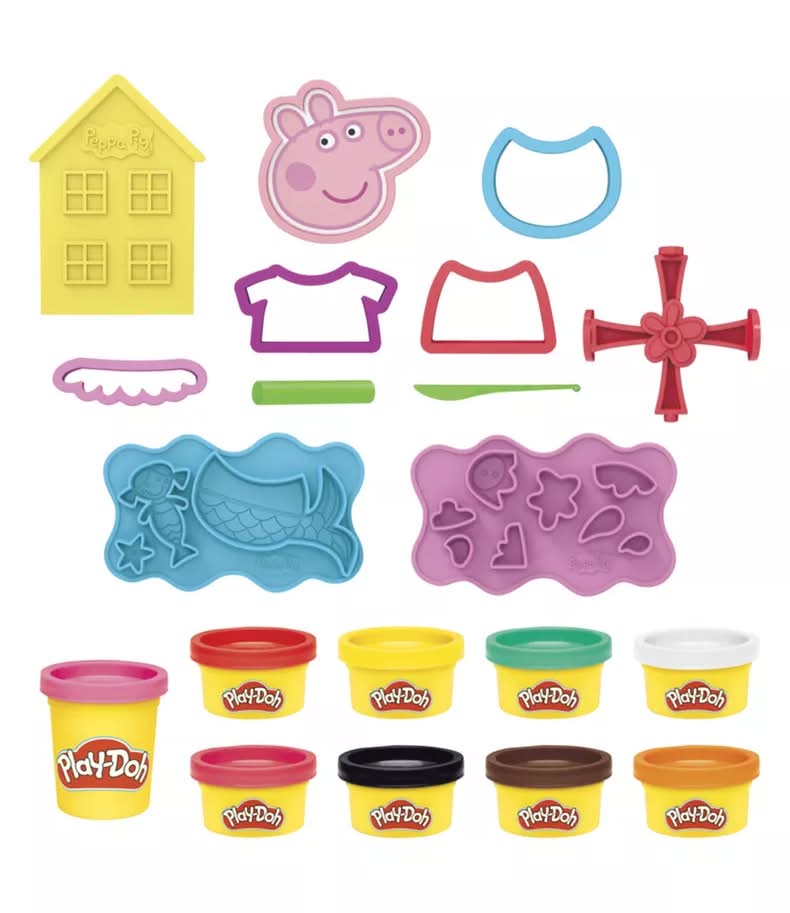 Play-Doh · Set masilla peppa pig crea y diseña