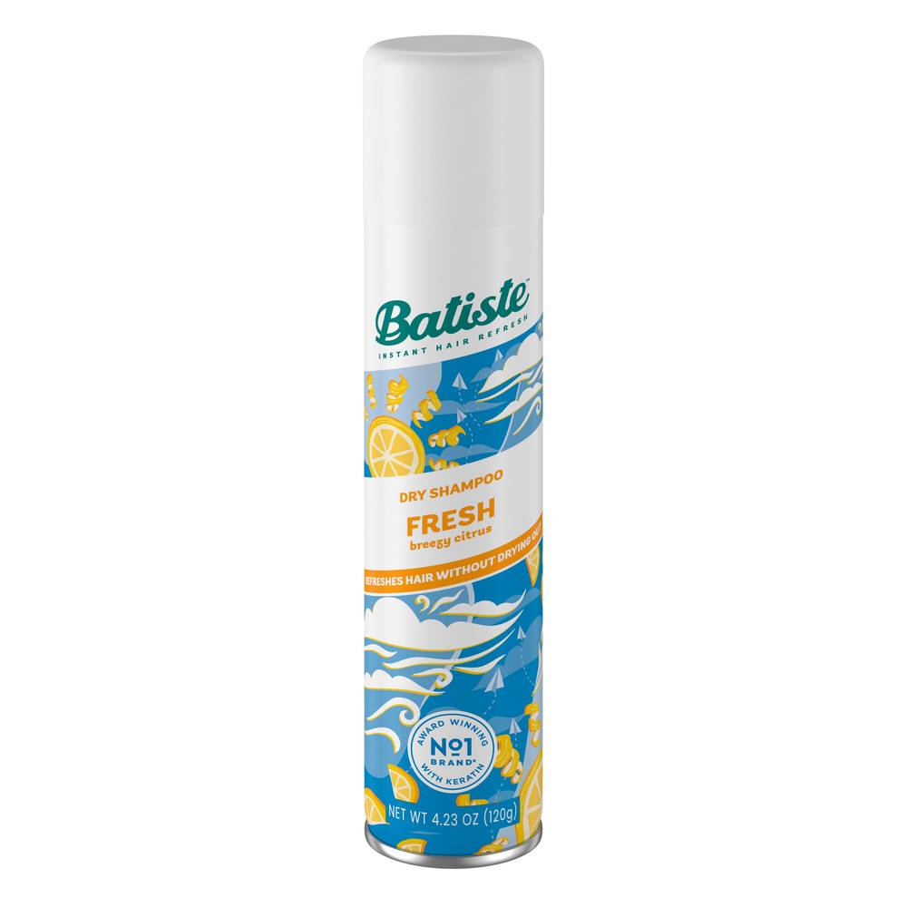 Batiste Fresh Dry Shampoo,4.23 OZ