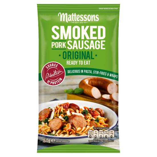 Mattessons Smoked Pork Sausage Original