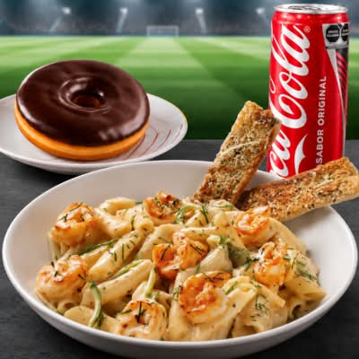 Paquete Pasta con Camarones