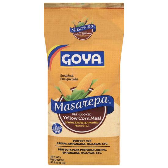 Goya Masarepa Pre-Cooked Yellow Corn Meal (35.2 oz)
