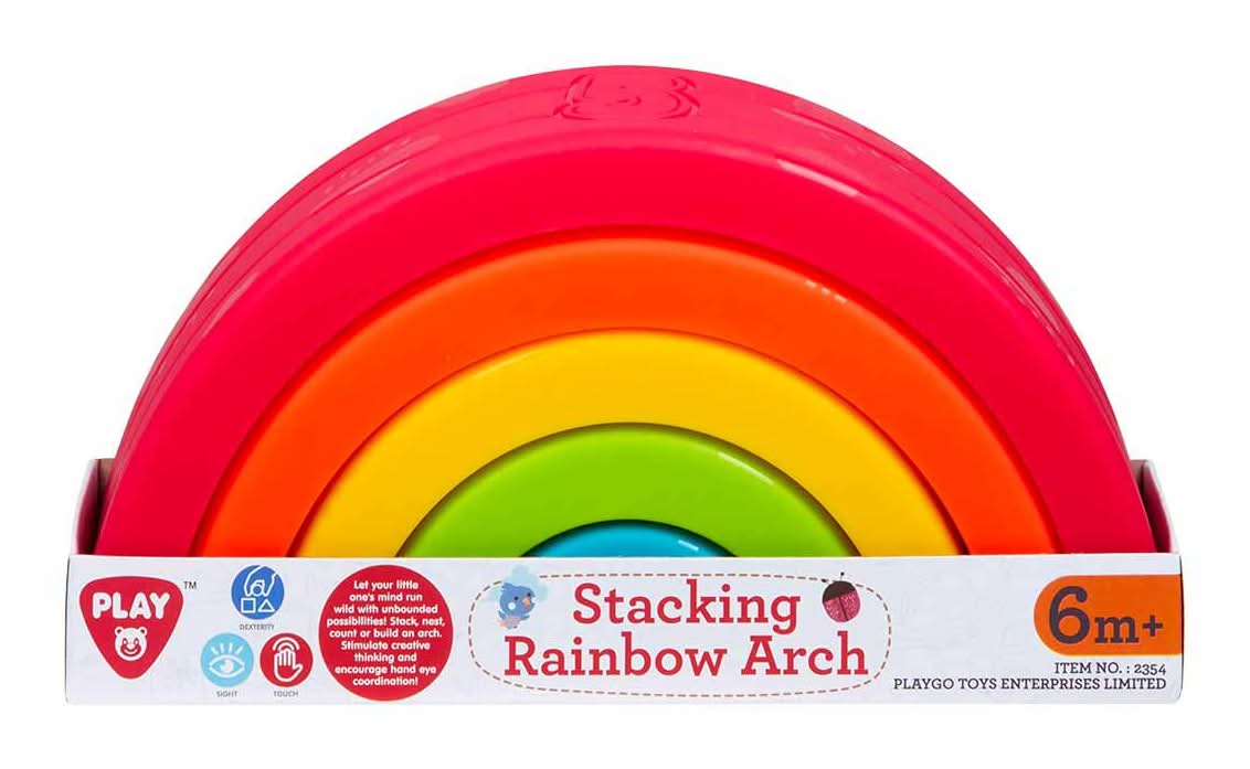 PLAY Stacking Rainbow Arch, 6 months