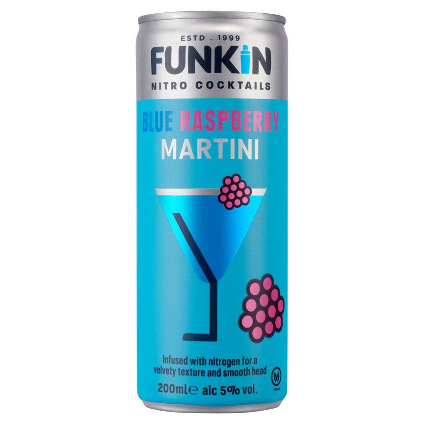 Funkin Nitro Cocktails Martini (200 ml) ( blue raspberry)