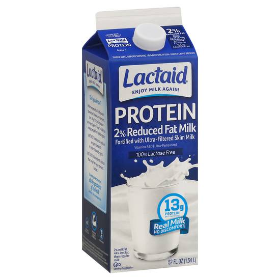 Lactaid 2% Reduced Fat 100% Protein Milk (52 fl oz)