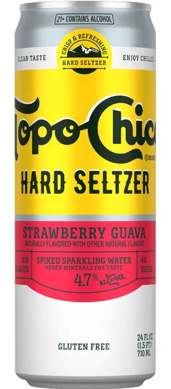 Topo Chico Hard Seltzer Strawberry Guava