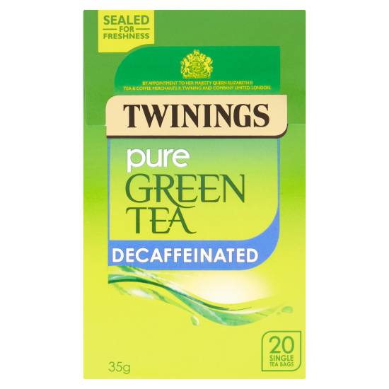 Twinings Green Blends Decaffeinated Pure Green Tea (35g)