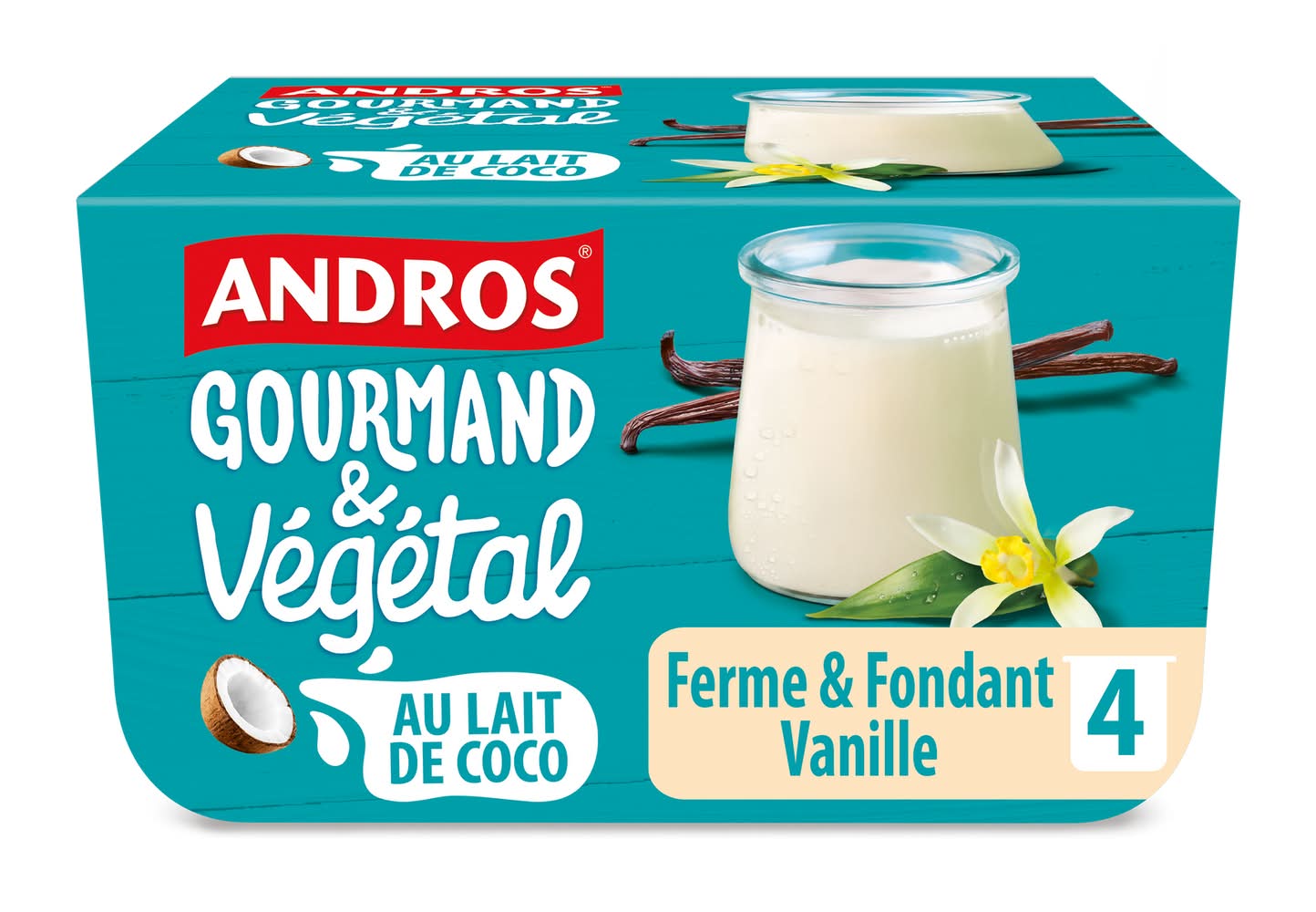 Andros - Végétal ferme et fondant vanille au lait de coco (4)