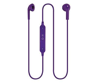Purple Bluetooth Earbuds
