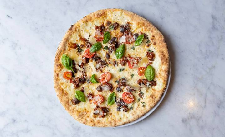 Pizza van de Maand: Parmigiana Bianca