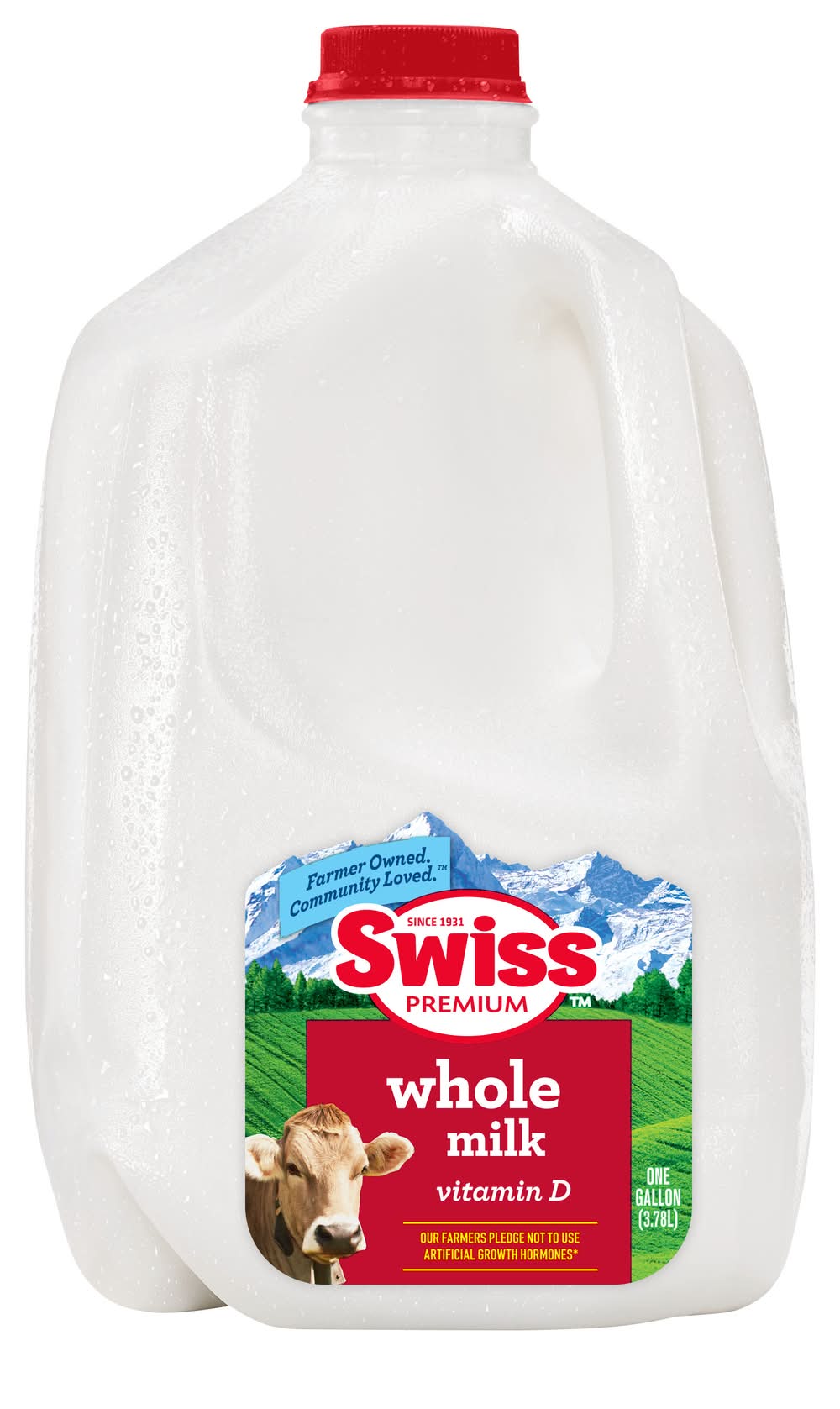 Swiss Premium Whole Milk Gallon (3.78 L)