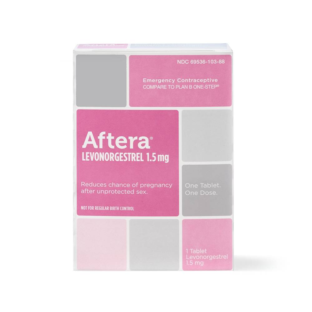 Aftera Levonorgestrel 1.5mg Emergency Contraceptive Tablet