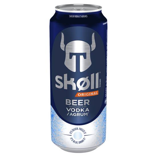 Skoll - Tuborg bière aromatisée vodka et agrumes (500 ml)
