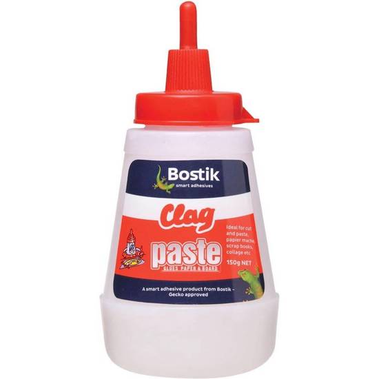 Bostik Clag Paste Glue With Brush 150g