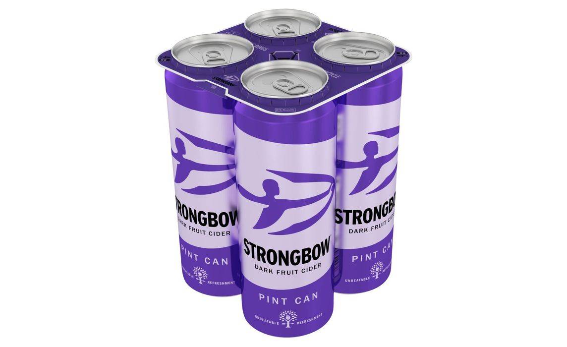 Strongbow Dark Fruit Cider 4 X 568ml (399053)