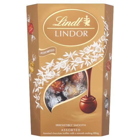 Lindt Lindor Assorted Chocolate Truffles Box (337g)