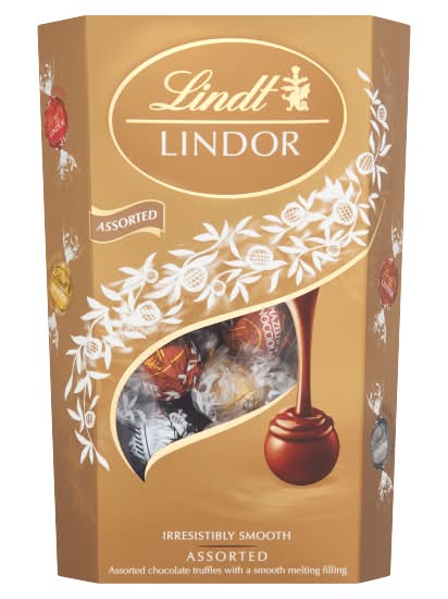 Lindt Lindor Assorted Chocolate Truffles Box (337g)