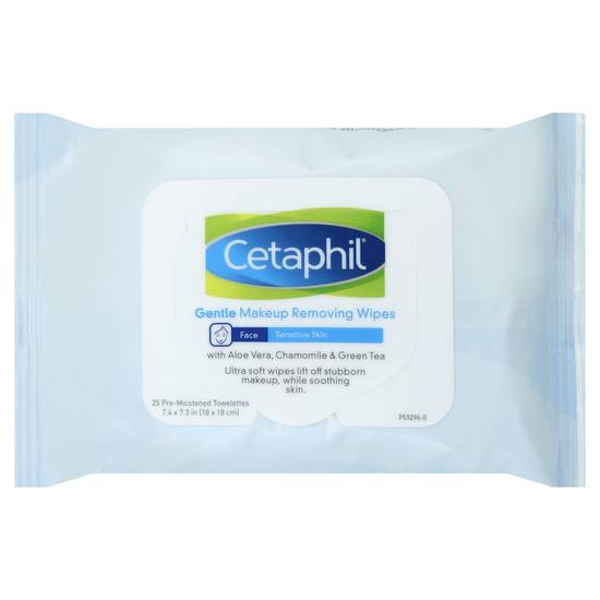 Cetaphil Gentle Makeup Removing Wipes (25 ct)