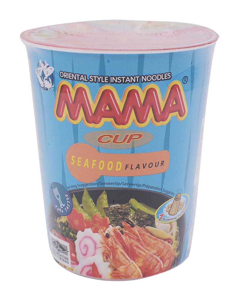 Mama Oriental Style Instant Noodles Seafood Flavour (70g)