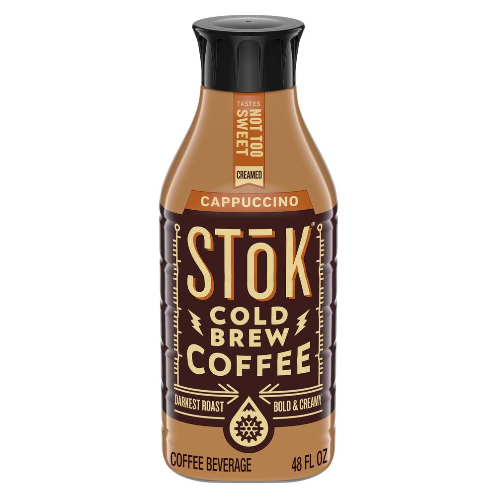 Stōk Cappuccino Cold Brew Coffee (48 fl oz)