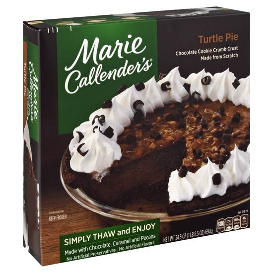 Marie Callender's Chocolate Cookie Crumb Crust Turtle Pie