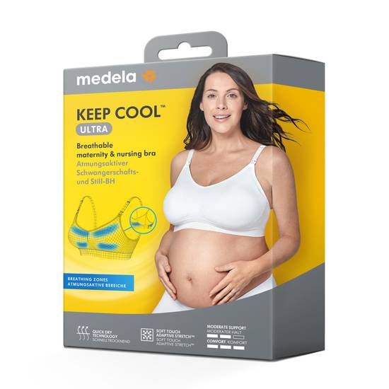 Medela Keep Cool Sleep Maternity & Nursing Bra (xl/black), Delivery Near  You