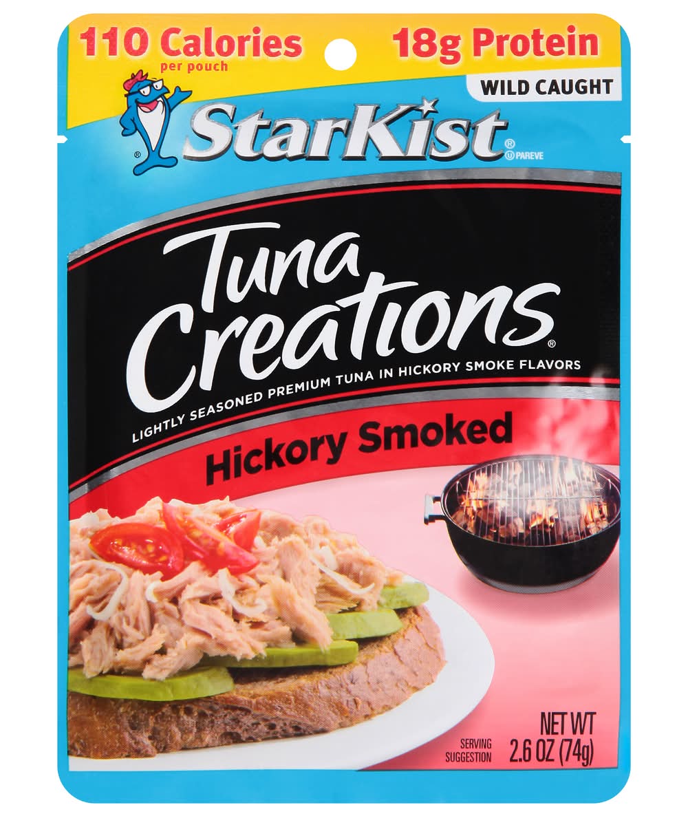 StarKist Tuna Creations Chunk Light, Hickory Smoke (2.6 oz)