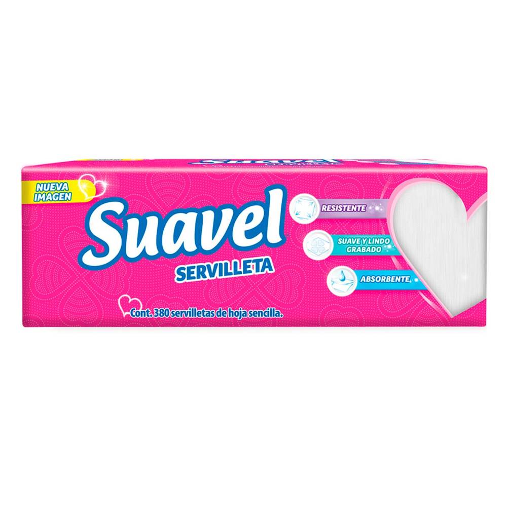 Suavel servilletas desechables (380 piezas)