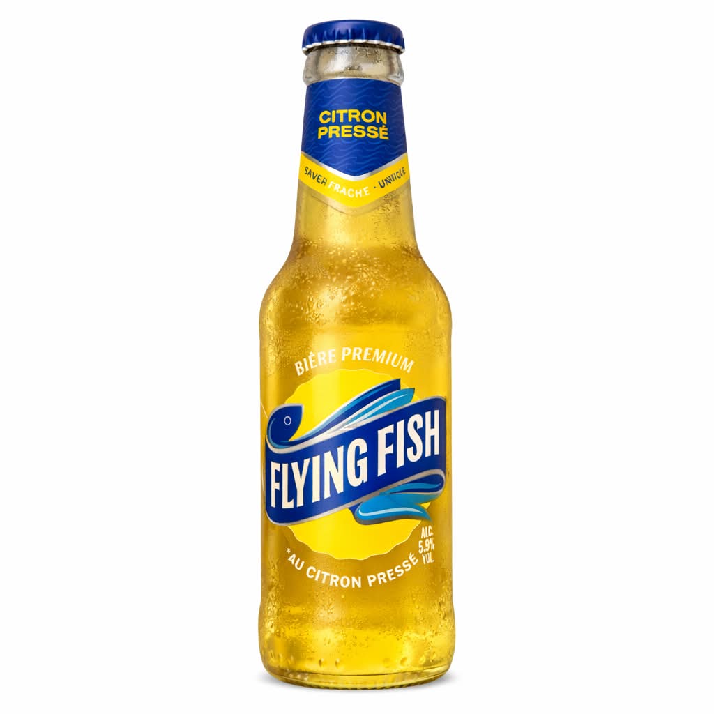 Bière Flying Fish Citron Pressé – 33 cl (5,9%)