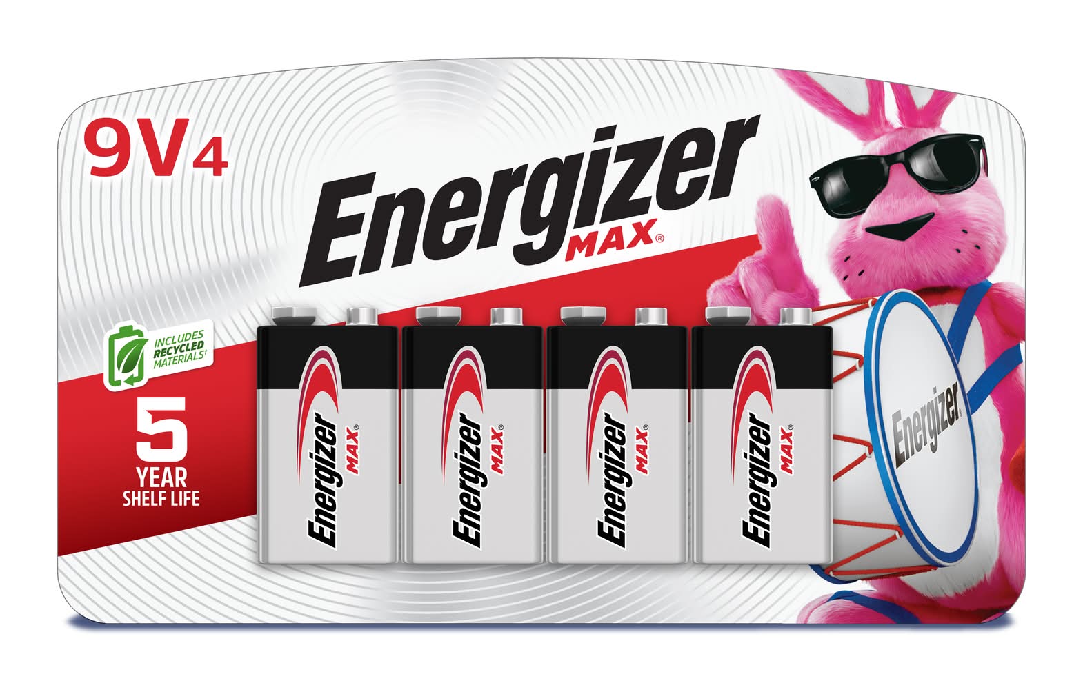 Energizer Max 9v Alkaline Batteries